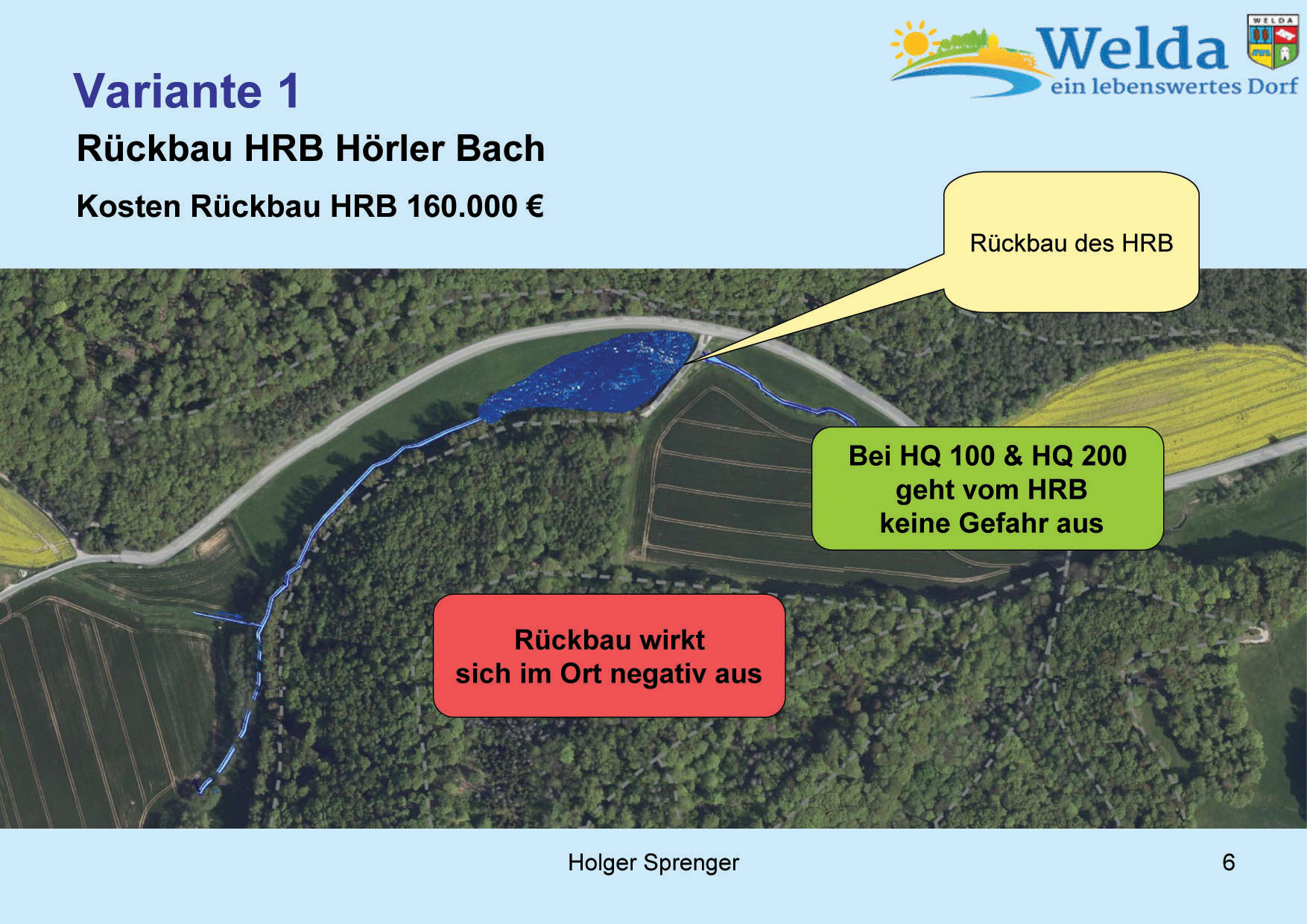 Hochwasserschutz Welda 